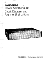 Tandberg 3003 - Service Manual 